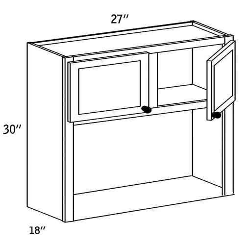 WMC2730 - Wall Microwave Cabinet -CC9000